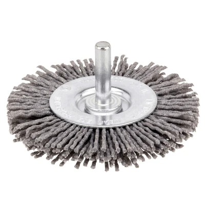 Afbeelding van Nylondraadborstel (boormachine) voor hout, diameter van 75mm. Dikte: 10mm.