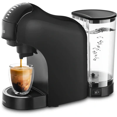 Afbeelding van Ufesa Venezia Multicapsula 4 in 1, Caffe Capsule Standard, Delta Q capsules, gemalen koffiezetapparaat, 7 niveaus touchscreen, 1 l tank, 1400 W