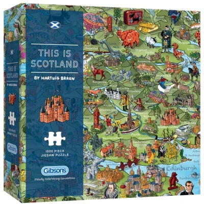 Afbeelding van Gibsons This is Scotland (1000)
