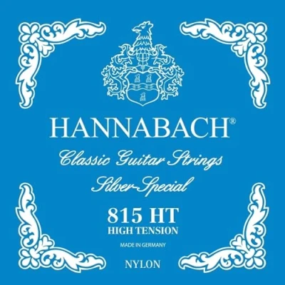 Afbeelding van Hannabach 652537 Klassieke gitaarsnaren Serie 815 High Tension Silver Special Set