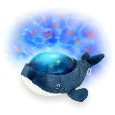 Afbeelding van PABOBO Projectorlamp Oceaan LED Nachtlampje Voor Kinderen Draadloos Met Muziek &amp; Micro USB Whale