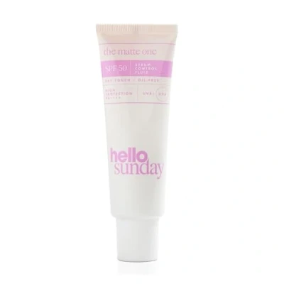 Afbeelding van Hello Sunday The Matte One Serum Control Fluid SPF 40 50 ml