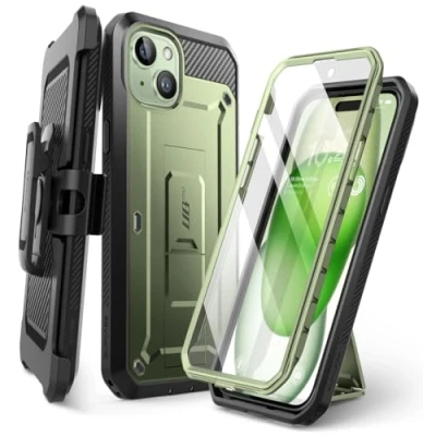 Afbeelding van Supcase i Blason Unicorn Beetle Pro Case voor Apple iPhone 15 Groen