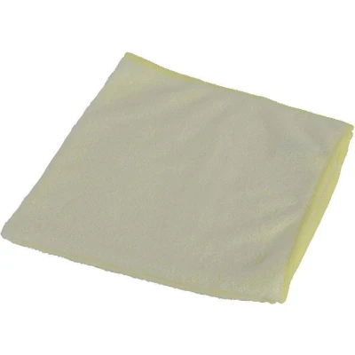 Afbeelding van Microvezeldoek Heavy Duty gebreid geel ca. 340 grams set à 10 stuks 40x40 cm