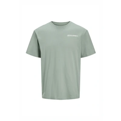 Afbeelding van Jack &amp; Jones Heren T Shirt JJHAWAII Ronde Hals Groen Maat XXL