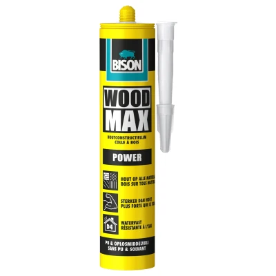 Afbeelding van Bison Wood Max Construction houtconstructielijm 380 Gram