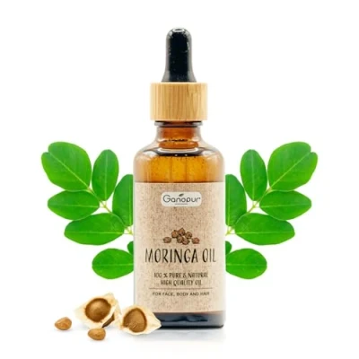 Afbeelding van Moringa Olie 100% Natuurlijk Koudgeperst Voor Gezicht, Huid en Haar
