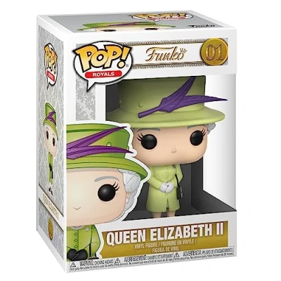 Afbeelding van Funko Pop! Celebs: Royal Family Queen Elisabeth II Green Outfit #01