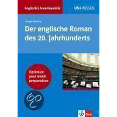 Afbeelding van Der englische Roman des 20. Jahrhunderts