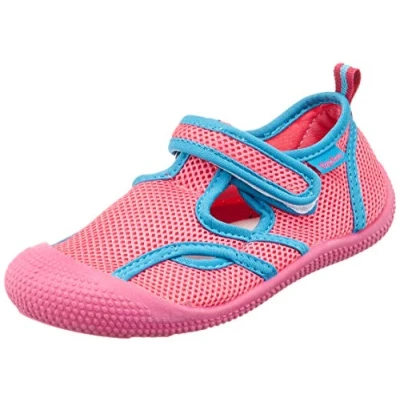 Image de Playshoes Chaussures Aquatiques Mixte Enfant, Maille Rose, 32/33 EU