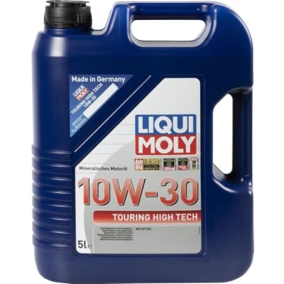 Afbeelding van Liqui Moly Touring High Tech 10W 30 5L Motorolie 1272 MAZDA: MX 5 I, MERCEDES BENZ: W123 Saloon, MITSUBISHI: PAJERO 3
