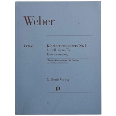 Afbeelding van Klarinettenkonzert Nr. 1 f moll op. 73