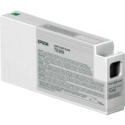 Afbeelding van Epson T6369 (C13T636900) Inktcartridge licht zwart