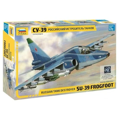 Afbeelding van 1:72 Zvezda 7217 Russian tank destroyer Su 39 Frogfoot Plastic Modelbouwpakket