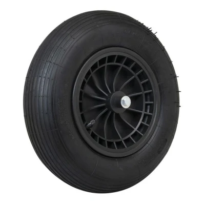 Afbeelding van Kruiwagenwiel 4.80/4.00 8 kunststof velg