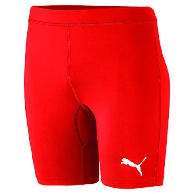 Afbeelding van Puma Liga Baselayer Uniseks kindershorts, rood
