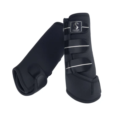 Image de Eskadron Flextrainers Classic Sports Pro Dressage Jambes arrière MarinVendu par Agradi