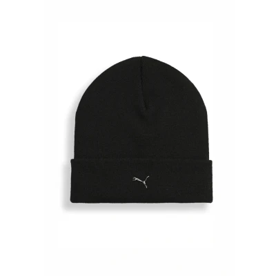 Afbeelding van Metalen PUMA CAT beanie met hoge kroon, Zwart