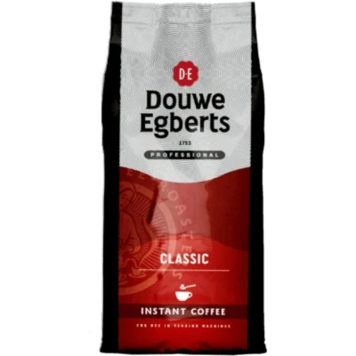 Afbeelding van Douwe Egberts instant koffie, Classic, fairtrade, pak van 300 gram koffie