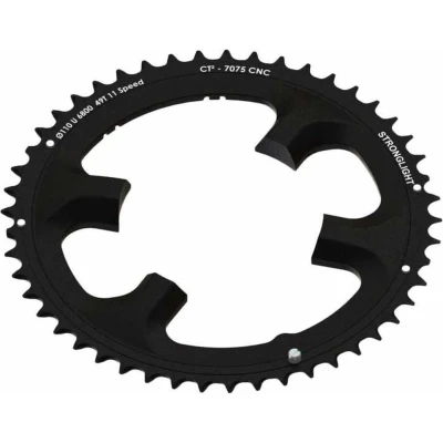 Afbeelding van Stronglight kettingblad Shimano Ultegra (steek 110mm) 11v 53T zwart