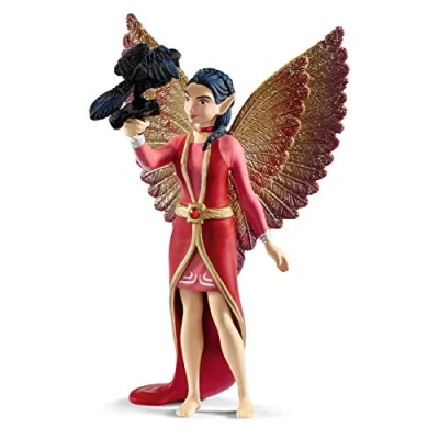Afbeelding van Schleich bayala MOVIE Nuray met raaf Munyn Speelfiguur Kinderspeelgoed voor Jongens en Meisjes 5 tot 12 jaar 70586