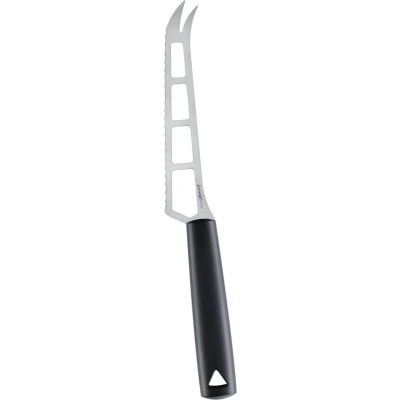 Afbeelding van Triangle Professioneel Kaasmes RVS 14 cm Anti plak Snijvlak Zwart Heft