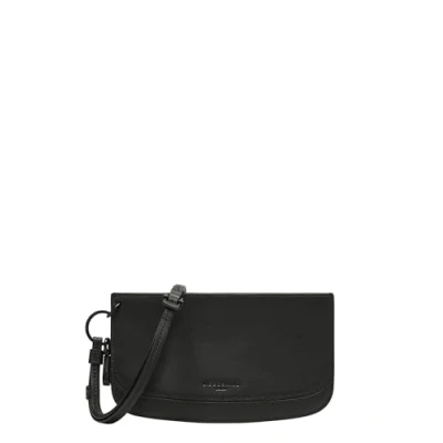 Afbeelding van LIEBESKIND BERLIN Utensil zak Ezra 2 Calf Optic Pouch Pendant Black Zwart