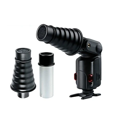 Image de AD S9 Cône avec grille nid d&#039;abeille pour flash WITSTRO AD360 / AD200
