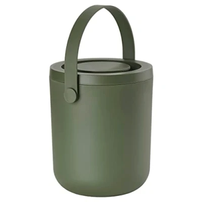 Afbeelding van Zone Denmark Circular Bio Afvalemmer, tuingroen, diameter 16 cm, hoogte 19,5 3 liter