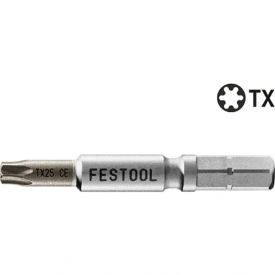 Afbeelding van FESTOOL TX 25 50 CENTRO/2 schroefbit Torx 205081