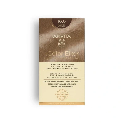 Afbeelding van Apivita Haarverf Hair Colour Color Elixir Permanent 10.0 Platinum Blonde