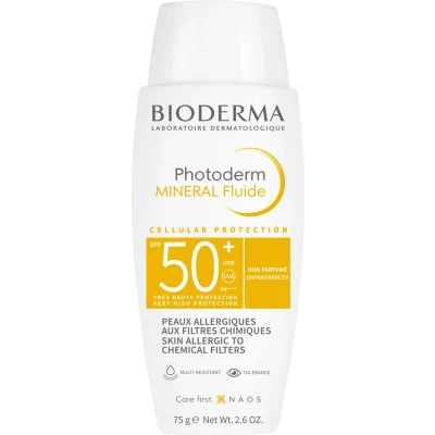 Afbeelding van Bioderma Crème Photoderm Mineral Fluide Solaire Minéral Haute Protection SPF50+