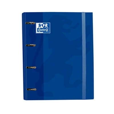 Afbeelding van Ringmap Oxford Classic Europeanbinder Marineblauw A4