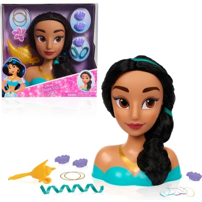 Afbeelding van Disney Princess Jasmine Kaphoofd Kappershoofd Styling Head