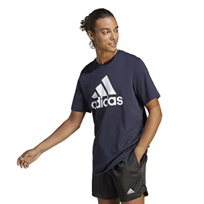 Afbeelding van adidas Sportswear Essentials Sport Tshirt Legend ink white, Heren, Maat: Medium, white
