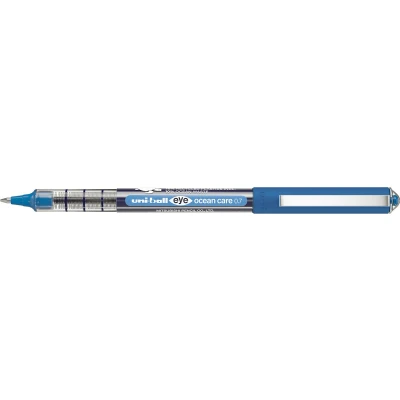 Afbeelding van Uni ball Eye roller Ocean Care, medium, blauw 12 stuks