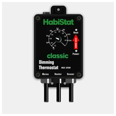 Afbeelding van Habistat Dimmende Thermostaat Hogere Temperaturen Terraium Zwart 600 Watt