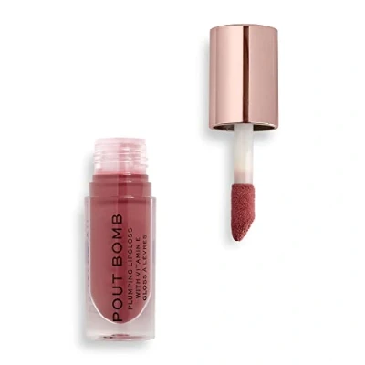 Afbeelding van Makeup Revolution POUT BOMB Plumping Gloss Lipgloss, Maat: 4.6 ml, Sauce