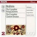 Afbeelding van Brahms: Complete String Quartets, etc / Quartetto Italiano