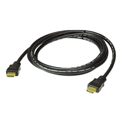 Afbeelding van ATEN 2L 7D03H High Speed True 4K HDMI kabel met Ethernet, zwart, 3 m