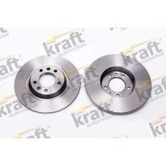 Afbeelding van KRAFT Remschijf CITROËN: C5 III Estate 290, 290,0mm 12,0mm 5 volledig 6055570 424972,4249C1,4246P9 Remschijven