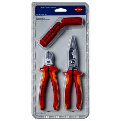 Image de Lot de 3 outilsélectricité Knipex