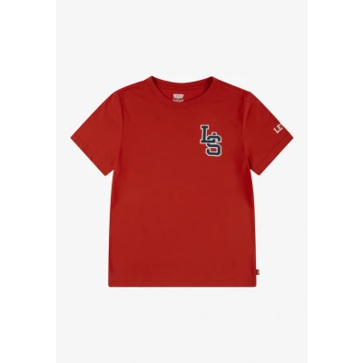 Afbeelding van Levi&#039;s Monogram TEE Tshirt print voor kinderen, Maat: 92, Pompeian red