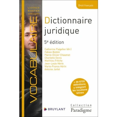 Image de Dictionnaire juridique 5ed