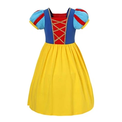 Afbeelding van Lito Angels Déguisement de princesse Blanche Neige pour fille 18 24 mois Jaune