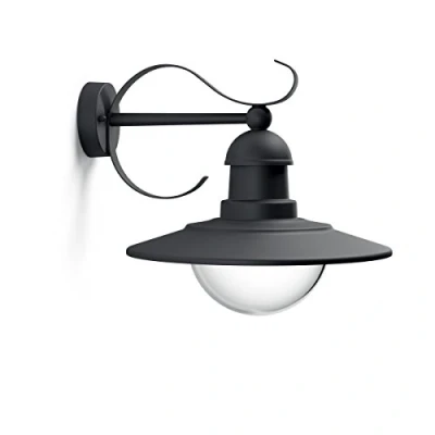 Image de Philips Lighting Topiary Applique murale extérieure Noire 1x60W 230V