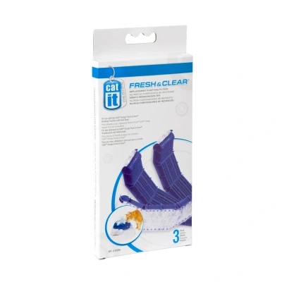 Afbeelding van Catit Filters Drinkfontein 3l Kattendrinkbak 3 stuks