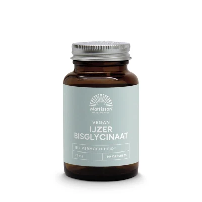 Afbeelding van Mattisson IJzerbisglycinaat 28mg 90 capsules