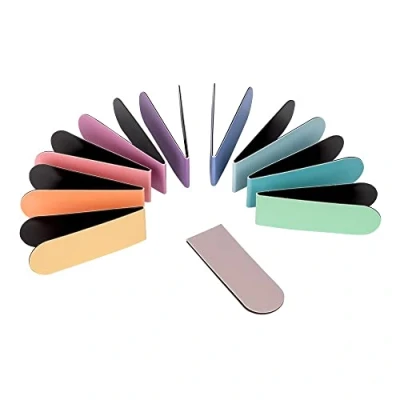 Afbeelding van Ideen mit Herz 10 stuks magnetische bladwijzer clips, 2 cm breed, 6 lang, meerkleurig