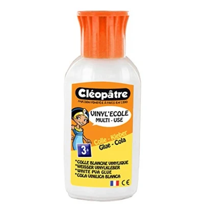 Afbeelding van Cléopâtre VI70X Vinyl&#039;Ecole fles witte vinyllijm met flessenopzetstuk 60 g
